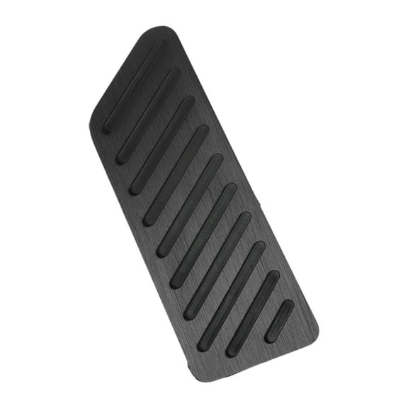 Unique Bargains 1 Pcs Automatic/Manual Footrest Pedals Cover Footrest Pedal Pads Foot Rest Dead Pedal Pad Cover for Honda CRV 2017-2024 Aluminum Alloy Black