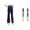 Navy, variant on VOUZZA Girls Flare Dress Pants Kids School Uniform Bell Bottoms Trousers Elastic Waist Stretchy Knit Pull on Slacks Clothes
