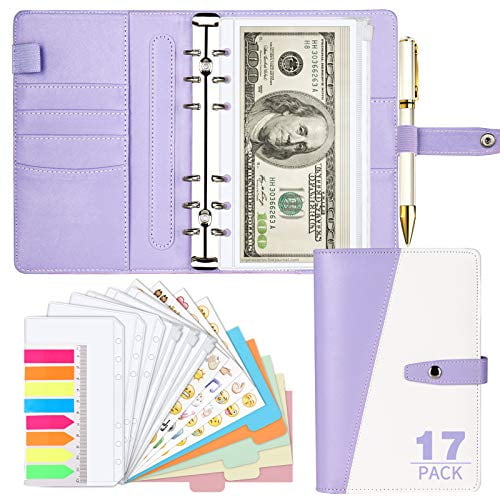 A6 Binder Planner Money Organizer for Cash Refillable Notebooks Personal 7.48 X for sale online 