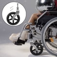thumbnail image 4 of MOVTOTOP 1 Ensemble Roues de Fauteuil Roulant Remplacement Roues avant Roulements avant de Fauteuil Roulant Roues avec Roulements, 4 of 7