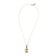 thumbnail image 2 of Collar con dije de oro laminado letra brillos Z, 2 of 6