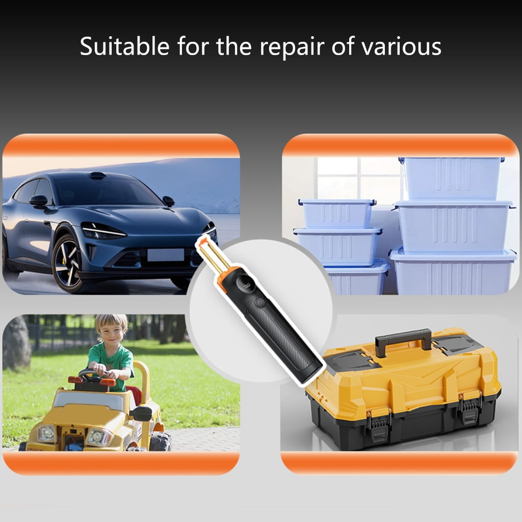 MOMOJIA Instantly 590℃ Plastic Welding Guns Repair Tool Cordless Design With 4000mAh Battery Precise LED Lighting Systems