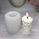 thumbnail image 4 of Molde cilíndrico 3D de silicona para velas de girasol, ideal para hacer jabón, pasteles, fondant, chocolate y helianthus., 4 of 5