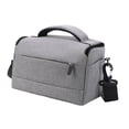 thumbnail image 4 of Bunblic Camera Bag Carrying Case Equipment with Removable Strap Organizer for Traveling Grey, 4 of 8