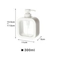 thumbnail image 1 of Fiudx Liquidación de ahorros de invierno Botella dividida para viajes, baño, botella dividida, botella de plástico prensada, 1 of 2