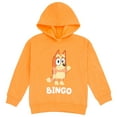thumbnail image 4 of Bluey Bingo Little Boys Fleece Pullover Hoodie and Jogger Pants Outfit Set Orange / Gray 6, 4 of 5