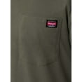 thumbnail image 6 of Wrangler Workwear Men's and Big Men's Pocket Tee with Short Sleeves, 2-Pack, Sizes M-3XL, 6 of 8
