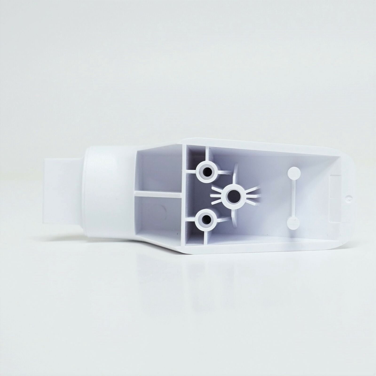 Parts 2 PAK of WB7X7189 for GE Range Oven Door Handle White End Cap