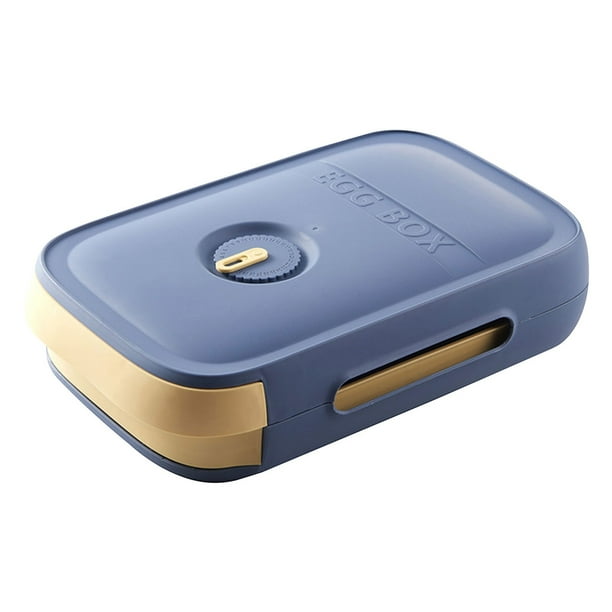 Bsvklp Cajón Caja Almacenamiento Refrigerador Conservación Fresca Bandeja Albóndigas (Azul)