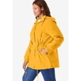 thumbnail image 4 of Woman Within Women's Plus Size Fleece-Lined Taslon Anorak, 4 of 6