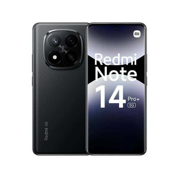 Smartphone Redmi Note 14 Pro Plus 5G 8+256 Negro Desbloqueado