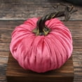 thumbnail image 2 of TUWABEII 1 Pc Velvet Pumpkins Decor Super Soft Stuffed With Exquisite, 2 of 2