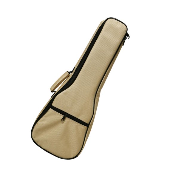 Bolsa para ukelele Strade Fareast Limited acolchada Caqui 71cmx28cmx6cm