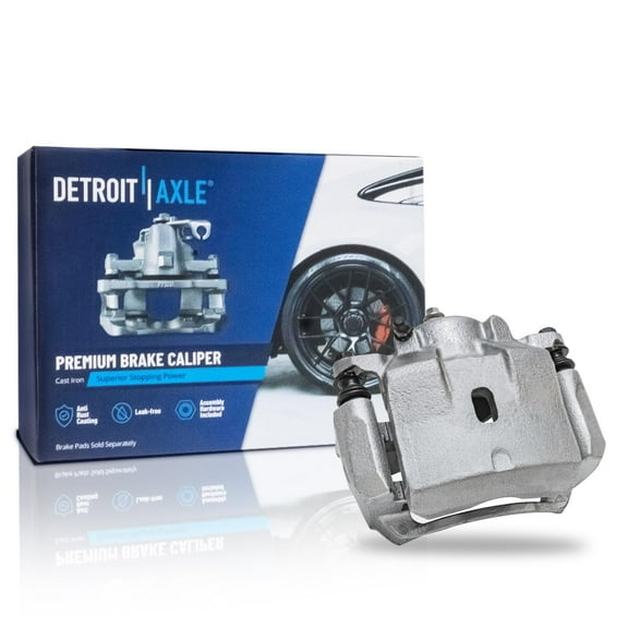 Detroit Axle - Front Right Brake Caliper w/Bracket for Chevrolet Malibu Pontiac G6 Solstice Saturn Aura Sky