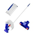 thumbnail image 1 of Upgraded Swimming Pool SpaVacuum Cleaner with Pole,for above Ground/Inflatable Pool,Hot Tub,Pond, Spa, Lake and Fountain, 1 of 9