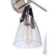 thumbnail image 4 of 51303-PLN Craftmade Lighting Hagen 3 Light Traditional Bath Vanity Approved for Damp Locations - 26 inches wide by 14.17 inches high-Polished Nickel, 4 of 12