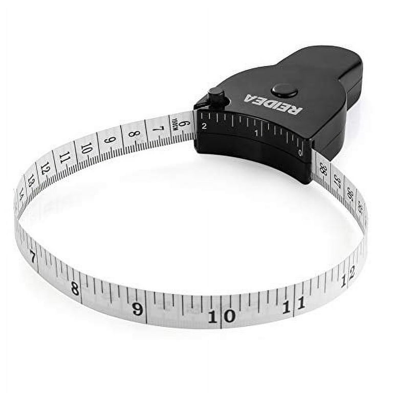 REIDEA Body Measure Tape 60in (150cm), Lock Pin and Push-Button