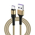 thumbnail image 1 of Kiplyki Wholesale 5A High Fast Charge USB 3.0 type C Charging Nylon Cable for Huawei For Samsung, 1 of 2