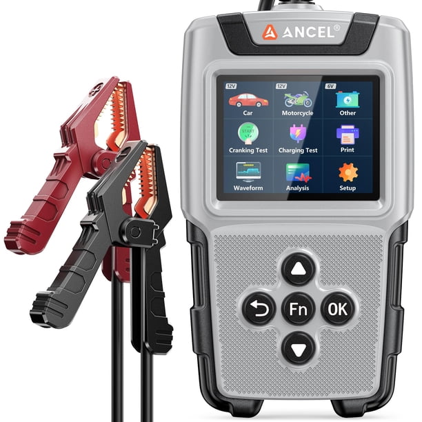 Probador de batería para auto ANCEL BA101 Plus 6V-12V con carga