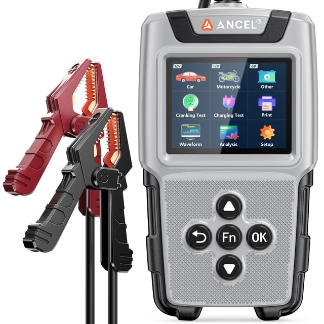 Probador de batería para auto ANCEL BA101 Plus 6V-12V con carga