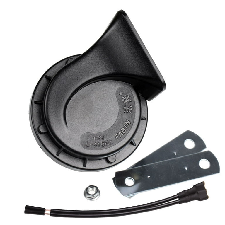  FARBIN Compact Horn 12V Car Horns Loud Dual-Tone Waterproof Auto  Horn Electric Snail Horn Kit with Relay Harness,Universal for Any 12V  Vehicles : Automotive