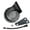 Black snail horn low tone, variant on FARBIN Horn 12V Car Horns Loud Dual-Tone Waterproof Auto Horn Electric Snail Horn Kit Universal for Any 12V Vehicles