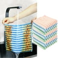 thumbnail image 3 of Greenadscape 10Pcs Kitchen Microfiber Cloth Oil Absorption Assorted Color Bathroom Cleaning, 3 of 6