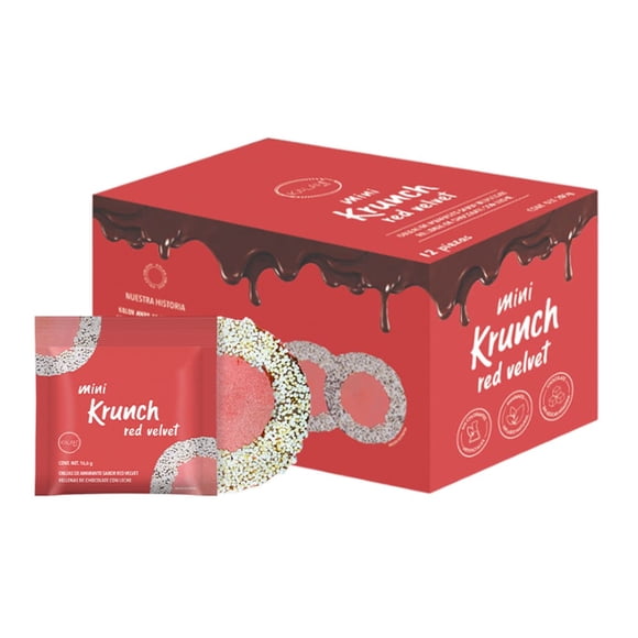 Oblea Kalan Mini Krunch Red Velvet