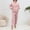 Pink, variant on Fuzzy Fleece Pajama Set for Women Long Sleeve Zip Up Jackets Pants Set Fuzzy Lounge Set Women Winter Pajamas for Women Set