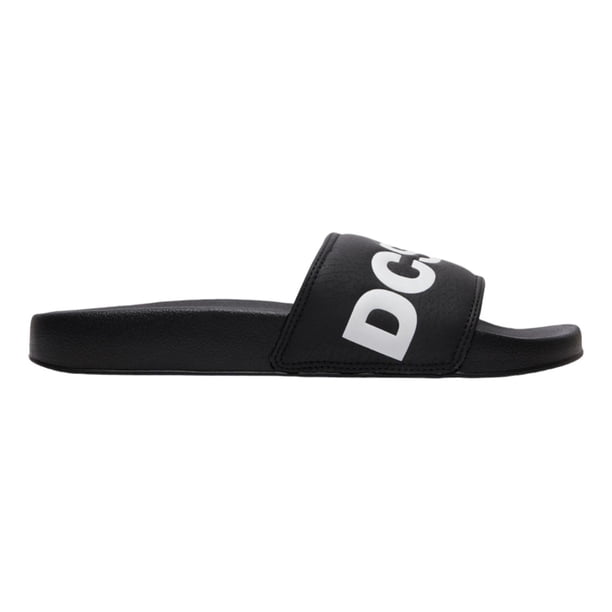 Sandalias Playa DC Shoes Slides Negras Modelo ADYL100043-BKW Hombre