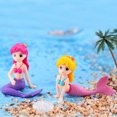 thumbnail image 2 of Pvc Cute Mermaid  Ornament Micro Landscape Creative Aquarium Fish Tank Desk Decoration Accessories Fairy Tale Theme Layout Prop, 2 of 9