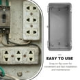 thumbnail image 5 of BRIGHTFUFU Universal Outdoor Junction Box 1Set Weatherproof Plastic Enclosure, 5 of 5