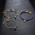 thumbnail image 3 of Tobillera HUOGUO Personality Bohemian Metal Multicapa Coco, 3 of 5