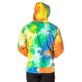 thumbnail image 2 of The Simpsons Men's Bart Squishee Brain Freeze Tie Dye Pullover Hoodie, 2 of 7