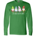 thumbnail image 3 of Inktastic Christmas Hangin with My Gnomies Long Sleeve T-Shirt, 3 of 5