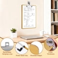 thumbnail image 6 of AGCAN Wood Clipboards Set of 2, Clipboards with Low Profile Clip, Hardboard Office Clipboard 8.5x11 for Classroom, Office, Home, 6 of 7
