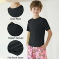 thumbnail image 5 of EnJoCho Kids Rash Guard Swim Shirt with Sun Protection, Water Sports Tee for Surfing Fishing Beach Gym, Quick-Dry Active Wear for Boys Girls Teens, 5 of 9