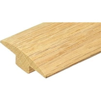 2" Unfinished Oak T-Molding 5/8" High W-1968-U (3 FT)