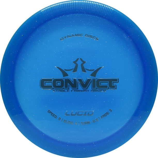 Dynamic Discs Lucid Convict 165169g Fairway Driver Golf Disc [Colors