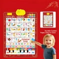 thumbnail image 4 of Bilingual Interactive Wall Chart for Kids – with English & Spanish Letters, Numbers, Songs, Animal Words & Piano for Toddlers 1-6, 4 of 7