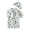 Light Gray, variant on REDARER Toddler Boys' 2-Piece Swimsuit Set – Coastal Print, Short-Sleeve Zipper Rash Guard & Swim Cap, UV Protection Swimwear,3-4 Years