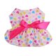 thumbnail image 2 of Vestido con flores para cachorro, mascota, perro, gato, falda con lazo, ropa de princesa, disfraz para mujer, talla M Falda de punto, 2 of 9