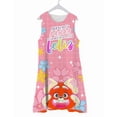 thumbnail image 2 of Disney Turn Red disfraz princesa vestido traje encanto chica Cosplay belleza rojo carnaval cumpleaños fiesta vestido niñas disfraz New110 Gao Jinjia LED, 2 of 2