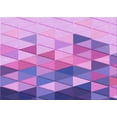 thumbnail image 1 of Ahgly Company Machine Washable Indoor Rectangle Transitional Bright Lilac Purple Area Rugs, 5' x 7', 1 of 7