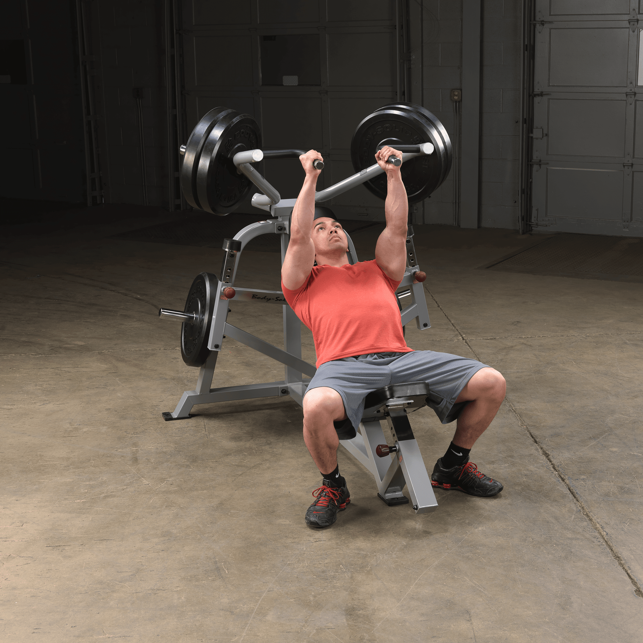 Body Solid - LVIP Pro Clubline Leverage Incline Bench Press