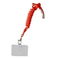 thumbnail image 1 of Teléfono móvil Cuerdas colgantes de nylon con Tarjeta Cuerdas de cuello desmontable Anti-perdido Crossbody Collar Cuerdas Correa Correa Teléfono Celular Accesorio Naranja Rojo Scienceny EL022540-13, 1 of 7