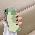 thumbnail image 2 of Watercolor Green Case Compatible with iPhone XR,Unique Trendy Design TPU Bumper Cover Case, 2 of 5