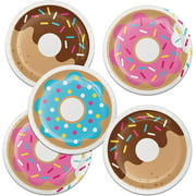 Angle View: Creative Converting Donut Time Dessert Plates, 24 ct