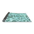 thumbnail image 2 of Ahgly Company Indoor Rectangle Abstract Light Blue Modern Area Rugs, 2' x 3', 2 of 4