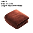 thumbnail image 2 of Paquete de 10 toallas de peluquería – Toalla de secado rápido para cabello, manos, uso facial en casa, salón, spa, barbería, 2 of 5